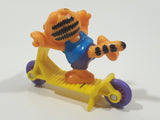 1989 McDonald's Garfield Scooter Rider 2" Tall Toy Figure