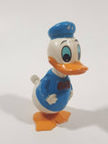 Tomy Walt Disney Productions Donald Duck Wobbling Shaking Wind Up Plastic Toy Figure