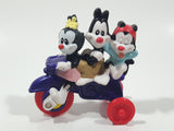1993 McDonald's Warner Bros. Animaniacs Bicycle Built For Trio Wakko Yakko Dot Plastic Toy Vehicle