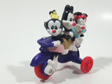1993 McDonald's Warner Bros. Animaniacs Bicycle Built For Trio Wakko Yakko Dot Plastic Toy Vehicle