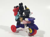 1993 McDonald's Warner Bros. Animaniacs Bicycle Built For Trio Wakko Yakko Dot Plastic Toy Vehicle
