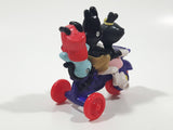 1993 McDonald's Warner Bros. Animaniacs Bicycle Built For Trio Wakko Yakko Dot Plastic Toy Vehicle