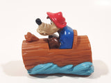 1995 Disney Disneyland 40th Anniversary Splash Mountain Brer Bear Log Ride Picture Viewer Plastic Toy Figure