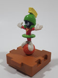 1996 McDonald's Warner Bros Looney Tunes Space Jam Marvin The Martian on a Basketball Puzzle Pieces Shaped Plastic Toy Figure