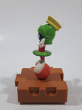 1996 McDonald's Warner Bros Looney Tunes Space Jam Marvin The Martian on a Basketball Puzzle Pieces Shaped Plastic Toy Figure