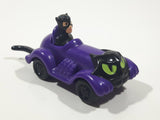 1991 DC Comics Cat Woman in Purple Plastic Toy Car Vehicle McDonald's Happy Meal