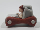 1993 McDonald's U.C.S. & Amblin The Flintstones Wilma Flintstone Plastic Toy Car Vehicle 2" Long