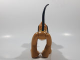 Disney Pluto Dog Character 6 3/4" Long Vinyl Toy Figure