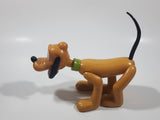 Disney Pluto Dog Character 6 3/4" Long Vinyl Toy Figure
