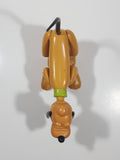 Disney Pluto Dog Character 6 3/4" Long Vinyl Toy Figure