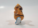 Vintage 1978 1981 United Features Syndicate Garfield Strolling in Blue Shoes 2 1/4" Tall PVC Toy Figure Made in Hong Kong