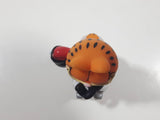 Paws Garfield Ice Hockey Player 3 1/2" Tall Rubber Toy Figure No Stick