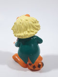 Rare Garfield Playing Violin 3" Tall PVC Toy Figure