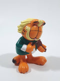 Rare Garfield Playing Violin 3" Tall PVC Toy Figure