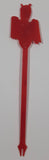 Copper Room Red Plastic Drink Stir Stick Stirrer