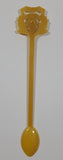 Vintage The Macdonald Lounge Edmonton Yellow Plastic Drink Stir Stick Stirrer