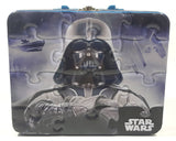LucasFilm Ltd Star Wars Darth Vader Embossed Puzzle Themed Tin Metal Lunch Box