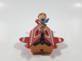 Vintage 1989 Peanuts Gang Pop Mobiles United Features Syndicate Snoopy Flying Ace Doghouse Plastic Toy McDonald's Happy Meals FADED