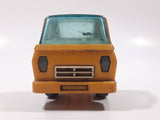Vintage Dump Truck Yellow Plastic Die Cast Toy Car Vehicle Missing The Dumper