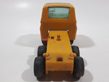 Vintage Dump Truck Yellow Plastic Die Cast Toy Car Vehicle Missing The Dumper