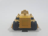 Vintage Majorette No. 287 Bulldozer Yellow Die Cast Toy Car Vehicle Missing Tracks, Roof, and Blade