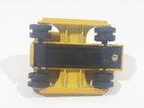 Vintage Majorette No. 287 Bulldozer Yellow Die Cast Toy Car Vehicle Missing Tracks, Roof, and Blade