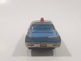 Vintage Majorette Plymouth Fury Police Blue 1/70 Scale Die Cast Toy Car Vehicle Made in France