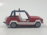 Vintage Majorette No. 252 JP4 Red 1:47 Scale Die Cast Toy Car Vehicle Made in France