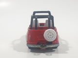 Vintage Majorette No. 252 JP4 Red 1:47 Scale Die Cast Toy Car Vehicle Made in France