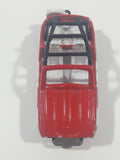 Vintage Majorette No. 252 JP4 Red 1:47 Scale Die Cast Toy Car Vehicle Made in France