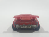 Vintage Majorette No. 237 Lamborghini Countach Red 1/56 Scale Die Cast Toy Car Vehicle