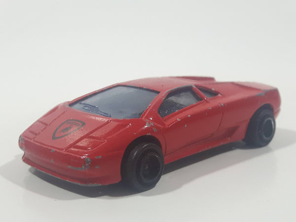 Vintage Majorette No. 219 Lamborghini Diablo Red 1/58 Scale Die Cast Toy Dream Car Vehicle Made in France