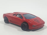 Vintage Majorette No. 219 Lamborghini Diablo Red 1/58 Scale Die Cast Toy Dream Car Vehicle Made in France