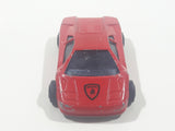 Vintage Majorette No. 219 Lamborghini Diablo Red 1/58 Scale Die Cast Toy Dream Car Vehicle Made in France