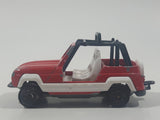 Vintage Majorette No. 252 JP4 Red 1:47 Scale Die Cast Toy Car Vehicle Made in France