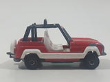 Vintage Majorette No. 252 JP4 Red 1:47 Scale Die Cast Toy Car Vehicle Made in France