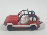 Vintage Majorette No. 252 JP4 Red 1:47 Scale Die Cast Toy Car Vehicle Made in France