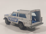 Vintage Majorette No. 269 Ambulance White 1/64 Scale Die Cast Toy Car Vehicle