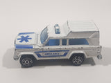 Vintage Majorette No. 269 Ambulance White 1/64 Scale Die Cast Toy Car Vehicle