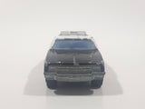 Vintage Majorette No. 240 Chevrolet Impala Highway Patrol Police Black and White 1/69 Scale Die Cast Toy Car Vehicle with Opening Doors