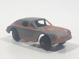 Vintage Tootsie Toys Porsche Orange Die Cast Toy Car Vehicle Made in Chicago U.S.A.