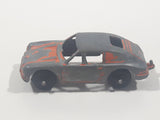 Vintage Tootsie Toys Porsche Orange Die Cast Toy Car Vehicle Made in Chicago U.S.A.