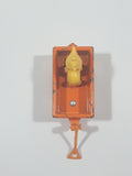 Vintage 1970s Aviva Peanuts Woodstock Orange Wagon Die Cast Toy Car Vehicle Figure Made in Hong Kong