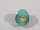 United Feature Peanuts Woodstock In Easter Egg Light Green 2 1/4" Tall PVC Toy Figure