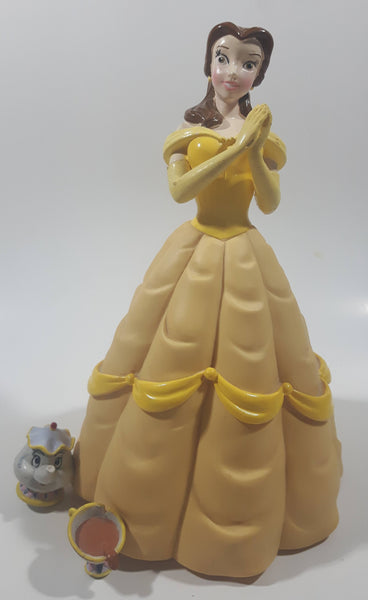 Disney The Beauty and the Beast Princess Belle 7 1/2" Tall Vinyl Coin Bank