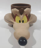 1992 Warner Bros. Looney Tunes Wile E. Coyote Plastic Coffee Cup Mug Cartoon Collectible