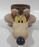 1992 Warner Bros. Looney Tunes Wile E. Coyote Plastic Coffee Cup Mug Cartoon Collectible