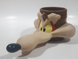 1992 Warner Bros. Looney Tunes Wile E. Coyote Plastic Coffee Cup Mug Cartoon Collectible