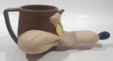 1992 Warner Bros. Looney Tunes Wile E. Coyote Plastic Coffee Cup Mug Cartoon Collectible