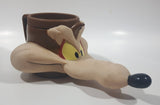 1992 Warner Bros. Looney Tunes Wile E. Coyote Plastic Coffee Cup Mug Cartoon Collectible